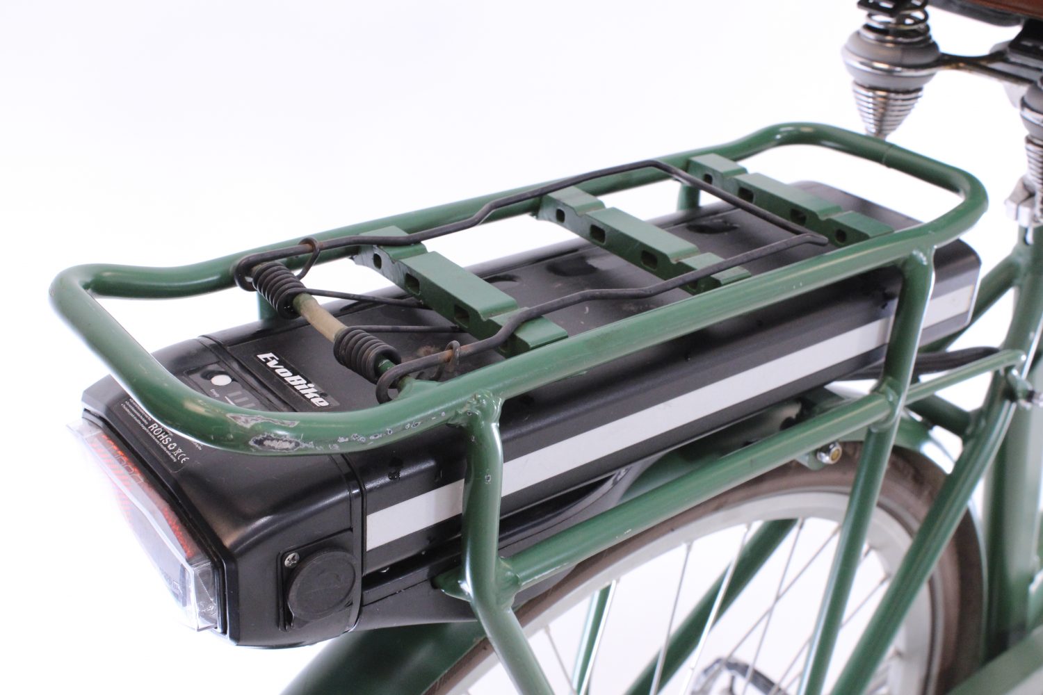 EvoBike Classic-7 250W 2022 - Olivgrön, Dam - Image 2