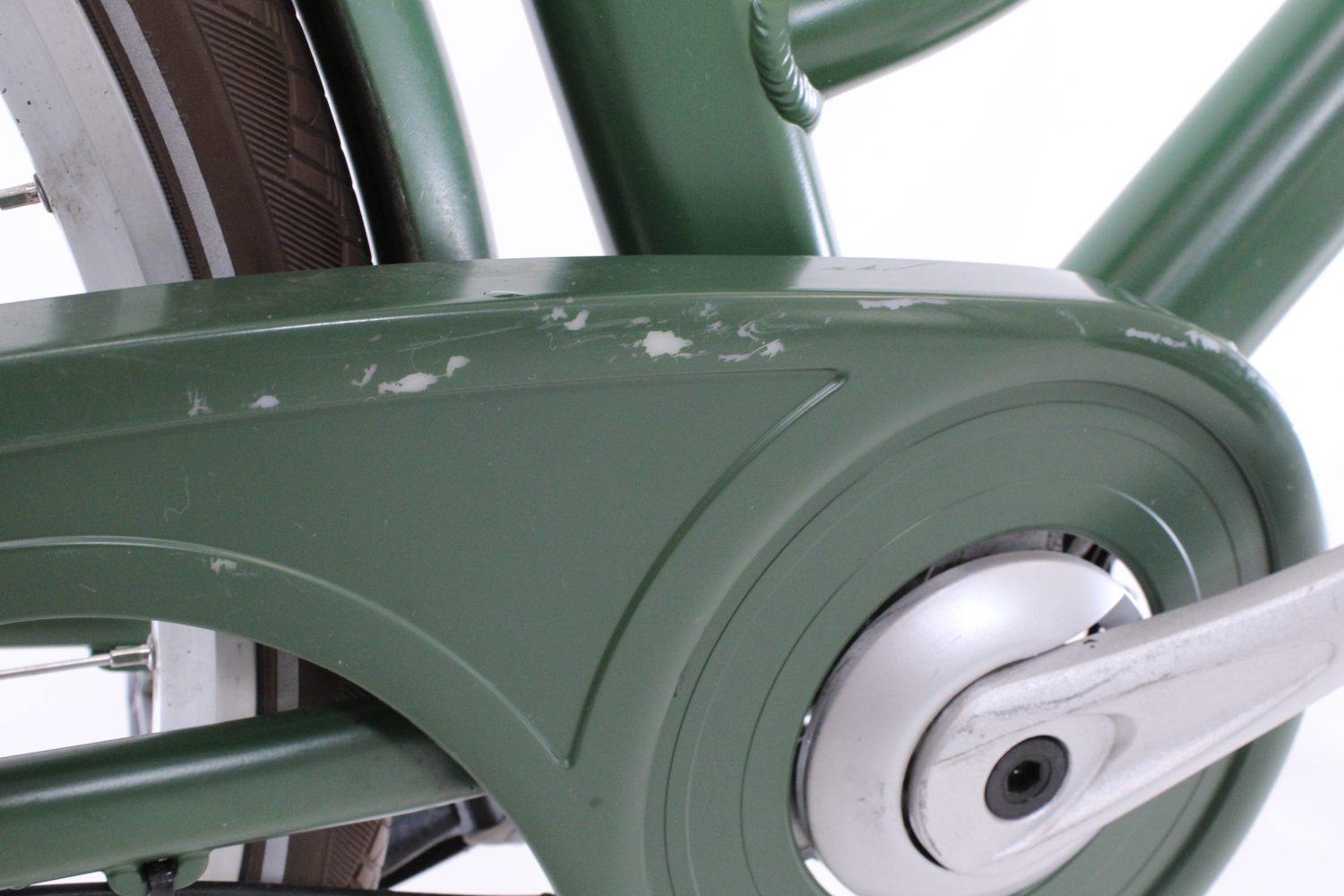 EvoBike Classic-7 250W 2022 - Olivgrön, Dam - Image 4