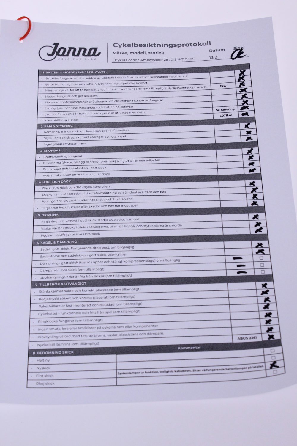 Ecoride Ambassador 28 AXS H-7 Dam Svart - 50cm - Image 16