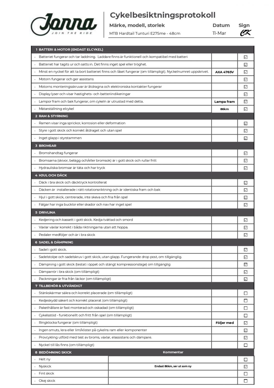 Tunturi E275me Matt Grön/Grå - 48cm - Image 13