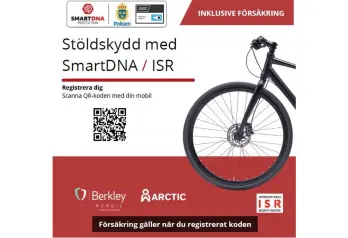 Stöldskyddsförsäkring ISR-Märkning Cykelförsäkring