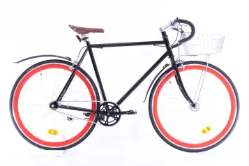 Stålhästen - Sport Svart/Röd - 57,5cm