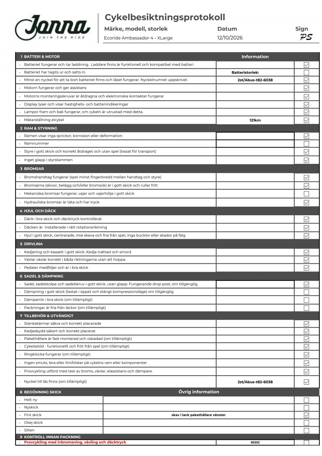 Ecoride Ambassador 4 - XLarge - Bild 10