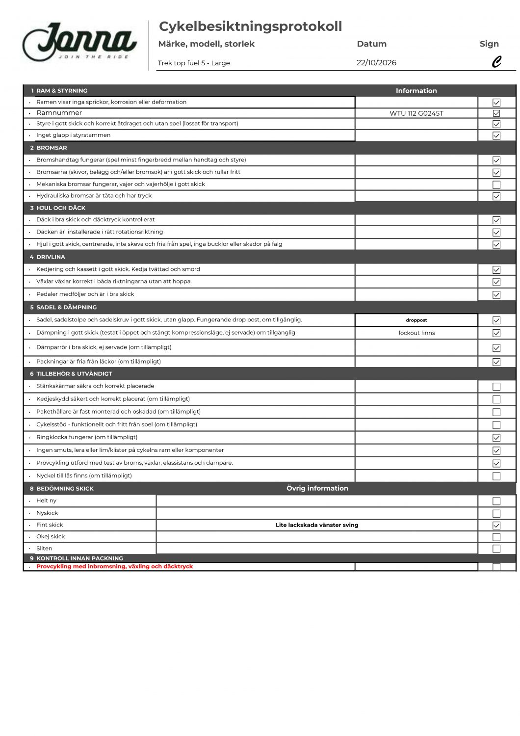 Trek Top Fuel 5 - Large - Bild 11